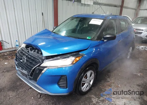 2021 Nissan Kicks S Xtronic Cvt from USA, damaged, VIN 3N1CP5BV4ML485043